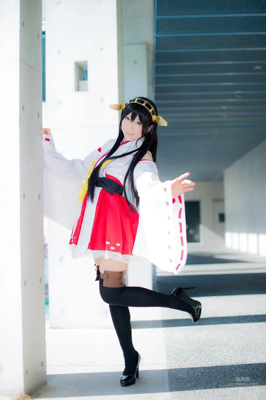 真白ゆき (Mashiro Yuki) 《Kantai Collection》Haruna 寫真集 85