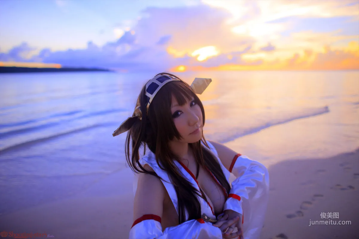 绫香 (Saku サク) 《Kantai Collection》Kongou(金剛) [Shooting Star's] 寫真集 7