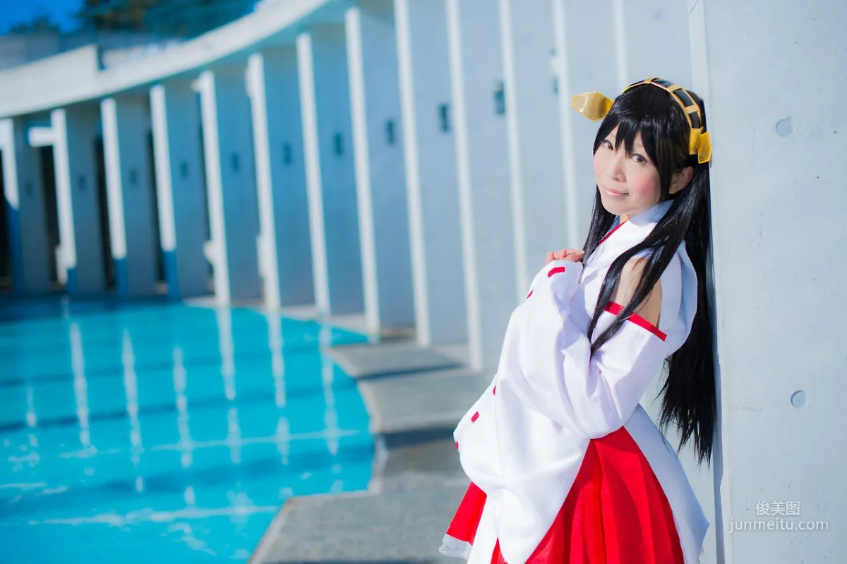 真白ゆき (Mashiro Yuki) 《Kantai Collection》Haruna 寫真集 76