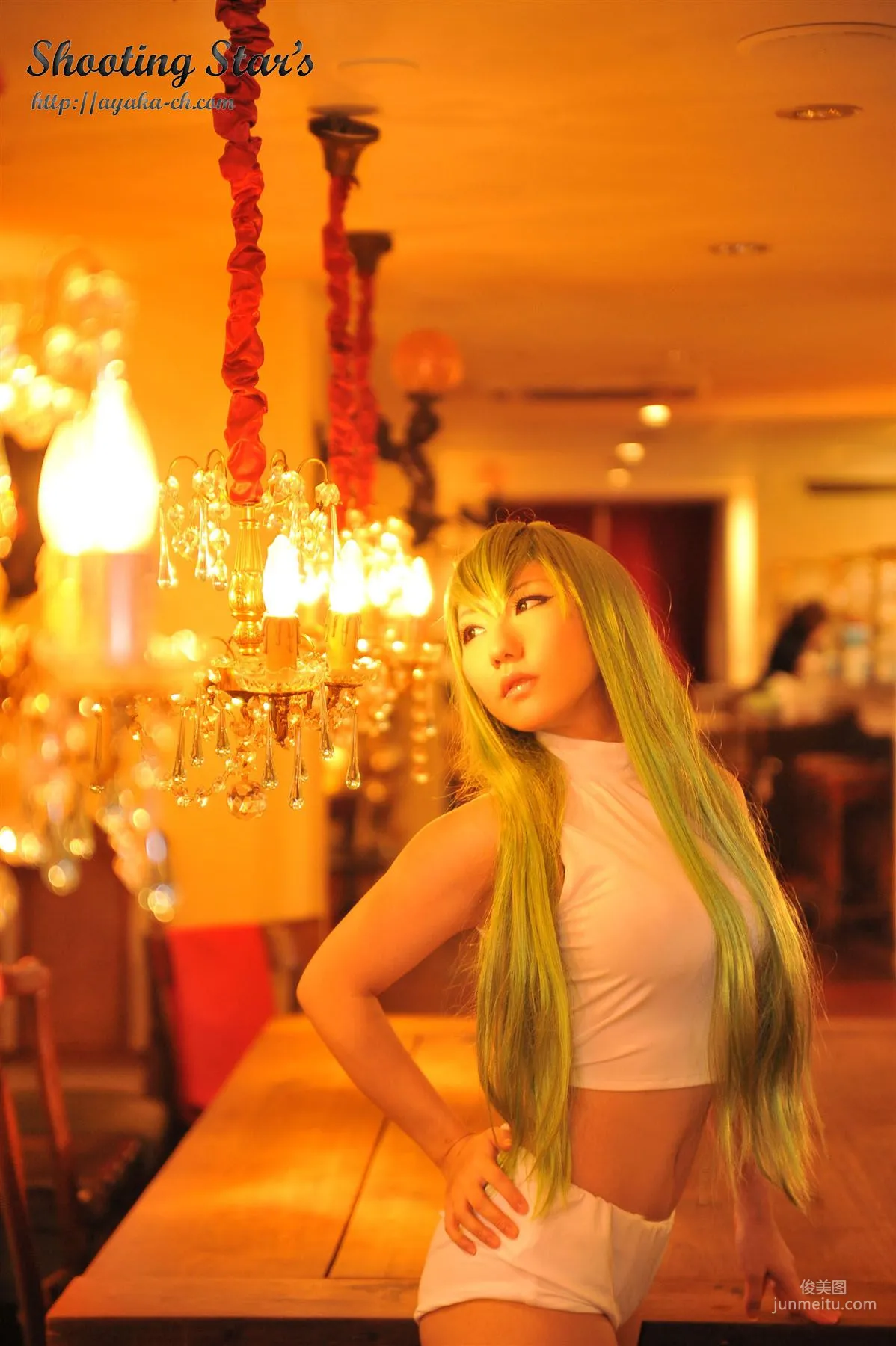 绫香 (Saku サク) 《Code Geass(コードギアス)》C.C 写真集1