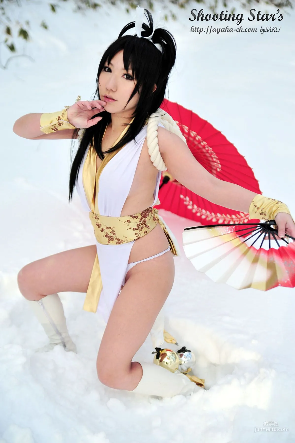 绫香 (Sakuサク) 《Garou Densetsu》Shiranui Mai 2[Shooting Star's] 寫真集 41