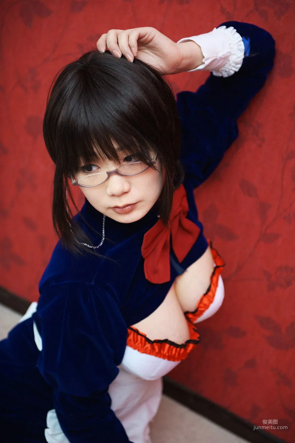 チョコボール向囲 《Unknown Character女仆眼鏡娘》 寫真集 41