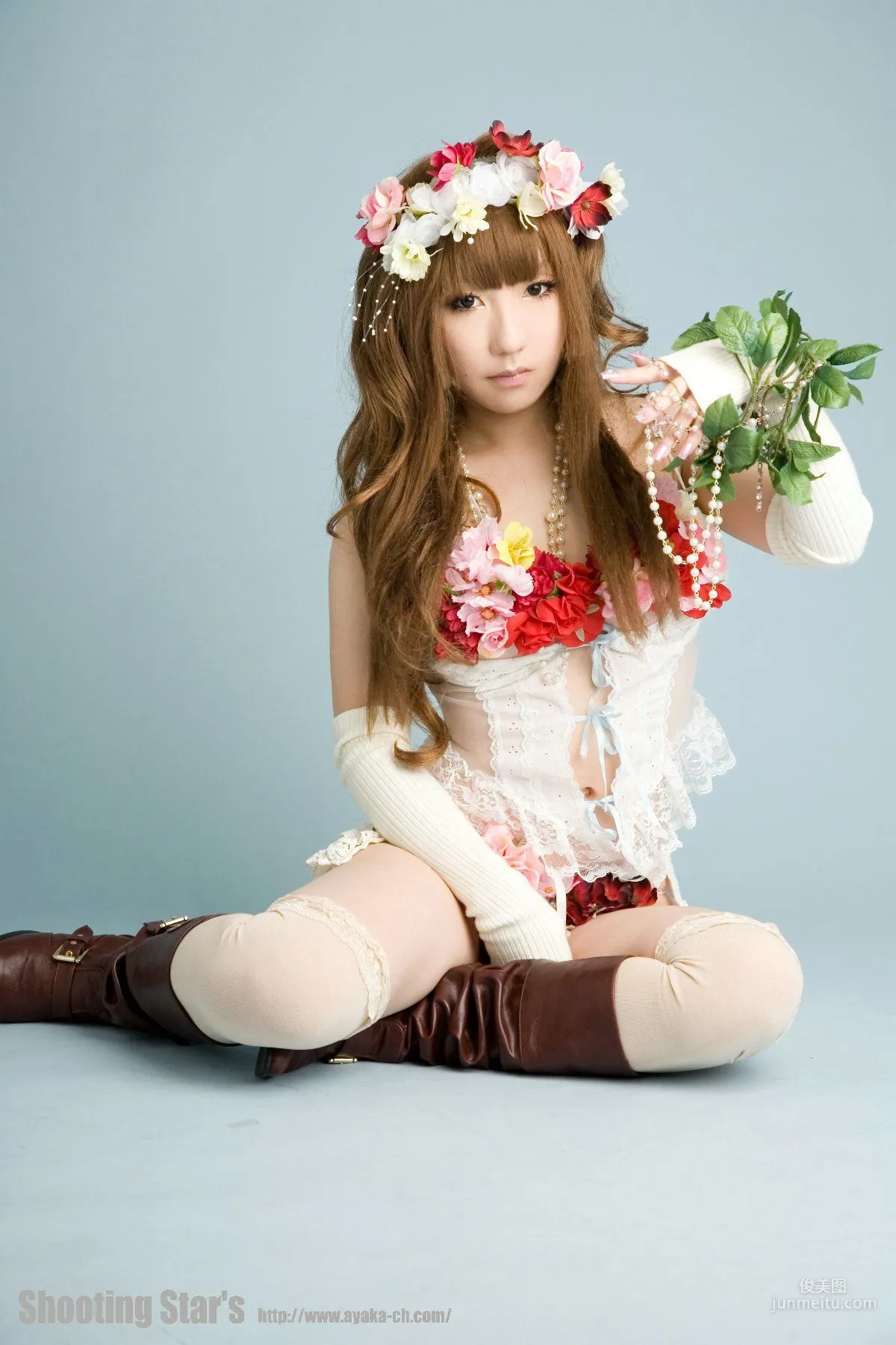 绫香 (Sakuサク) [Hana-Ori] Gothic Lolita 寫真集 105