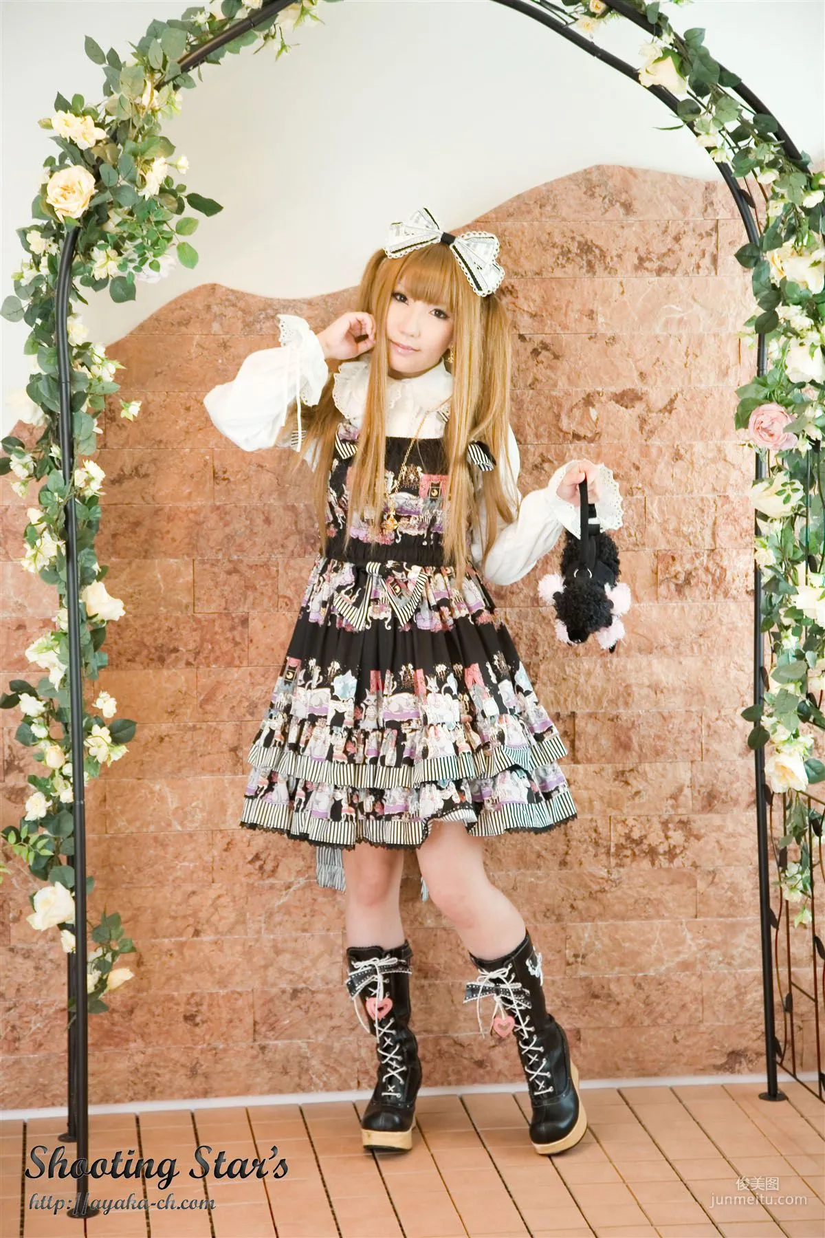 サク (Saku) 《Gothic Lolita(ゴスロリ)》 [Sakuyabime] 寫真集 46
