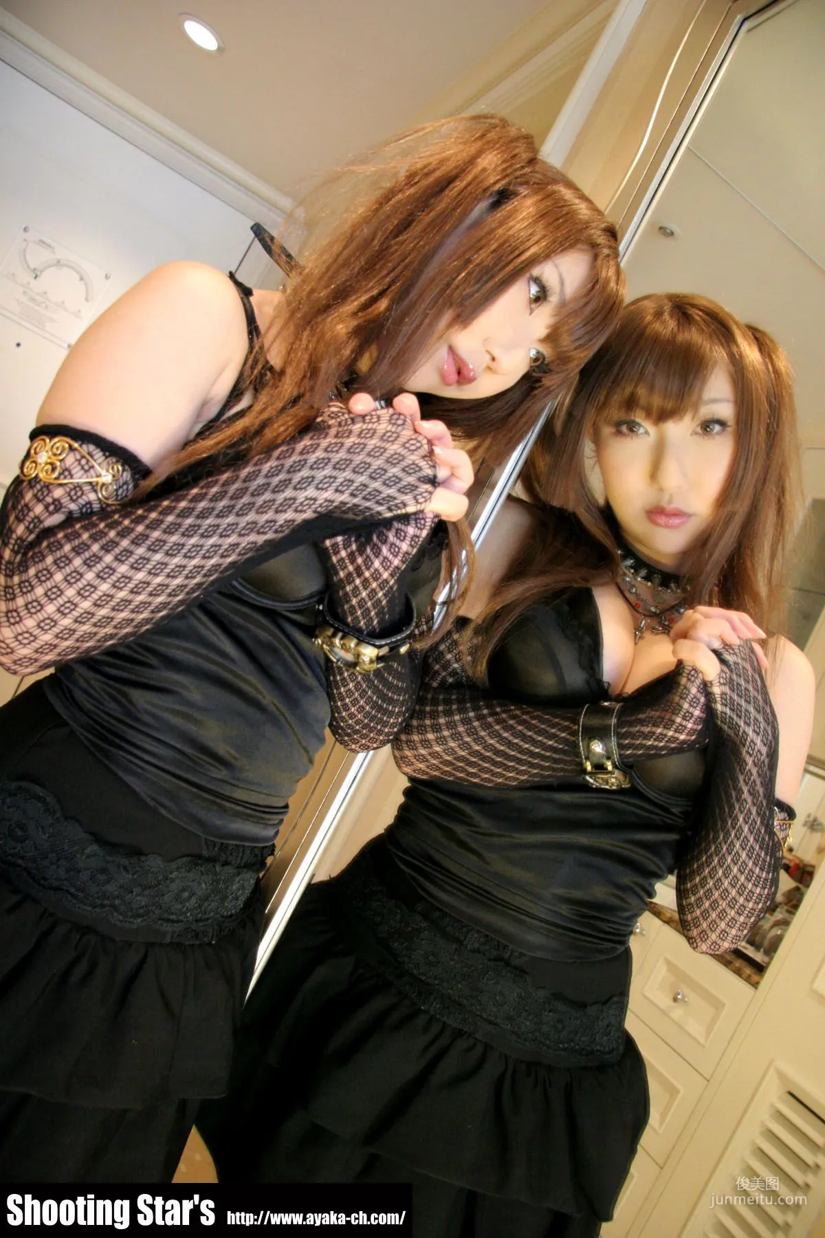 サク (绫香 Saku Ayaka) 《DEATH NOTE》Amane Misa(彌海砂) [Shooting Star's] 寫真集 64