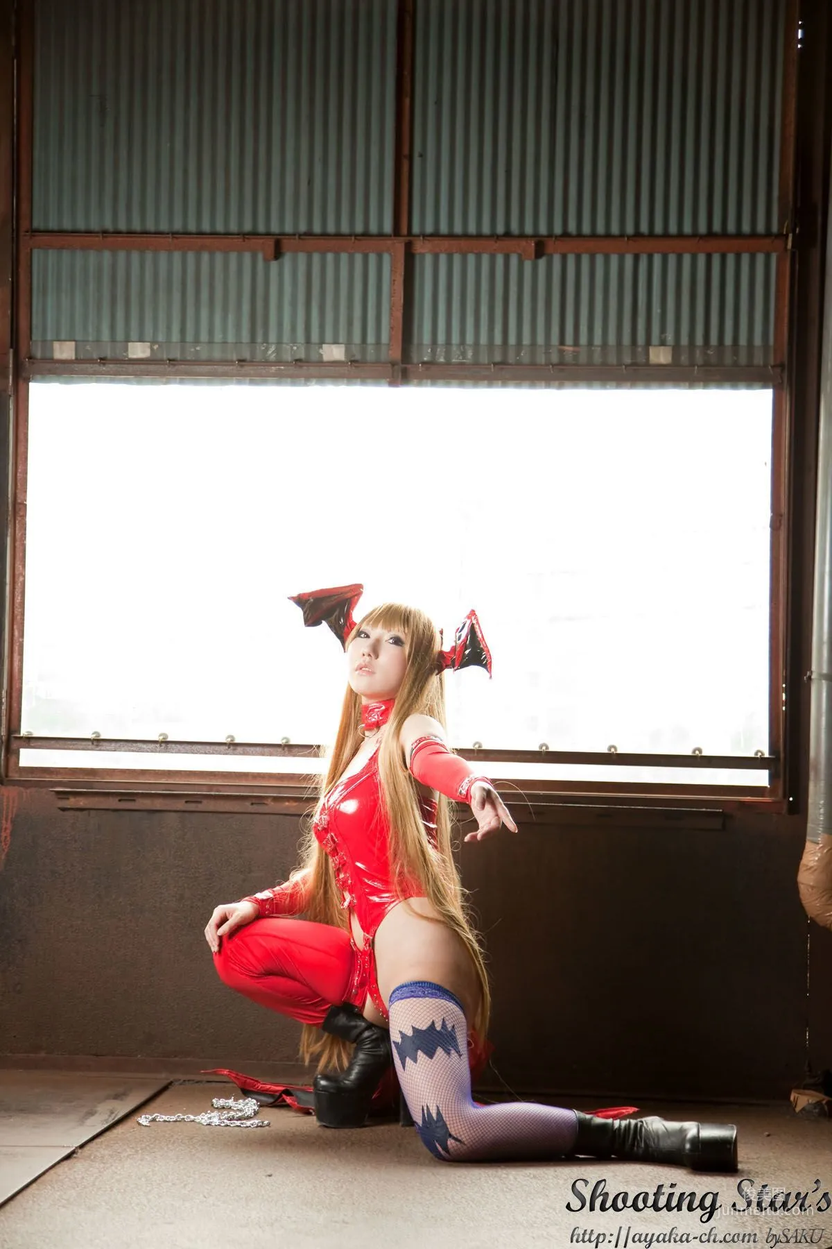 绫香 (サク Saku Ayaka) 《Vampire》Morrigan Aensland [Shooting Star's] 寫真集 93