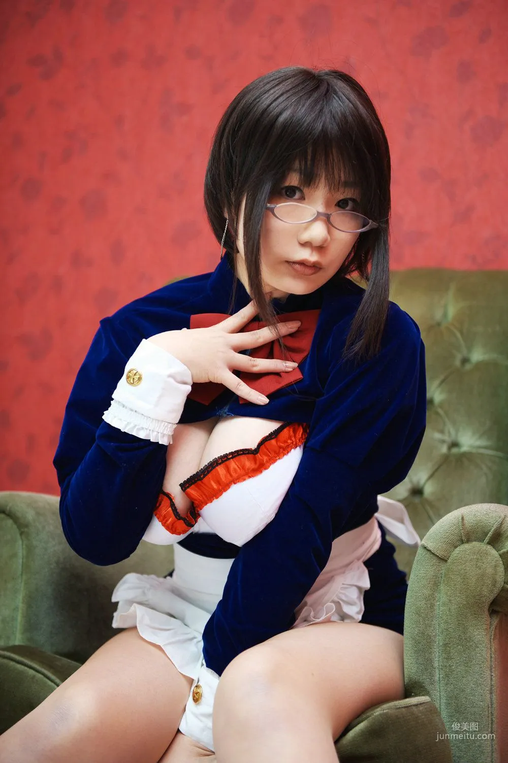 チョコボール向囲 《Unknown Character女仆眼镜娘》 写真集7