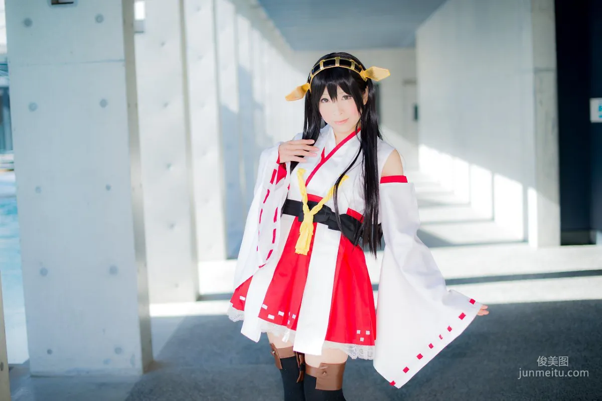 真白ゆき (Mashiro Yuki) 《Kantai Collection》Haruna 寫真集 86