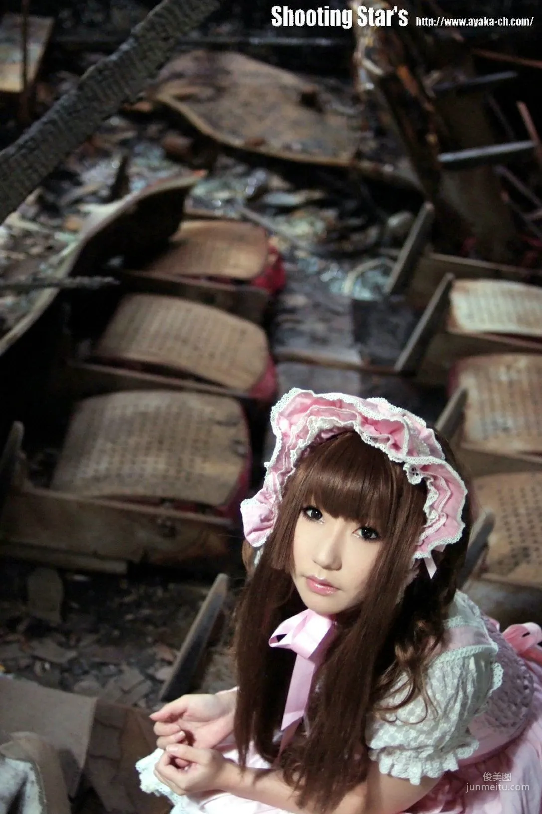 绫香 (Sakuサク) [Hana-Ori] Gothic Lolita 寫真集 6