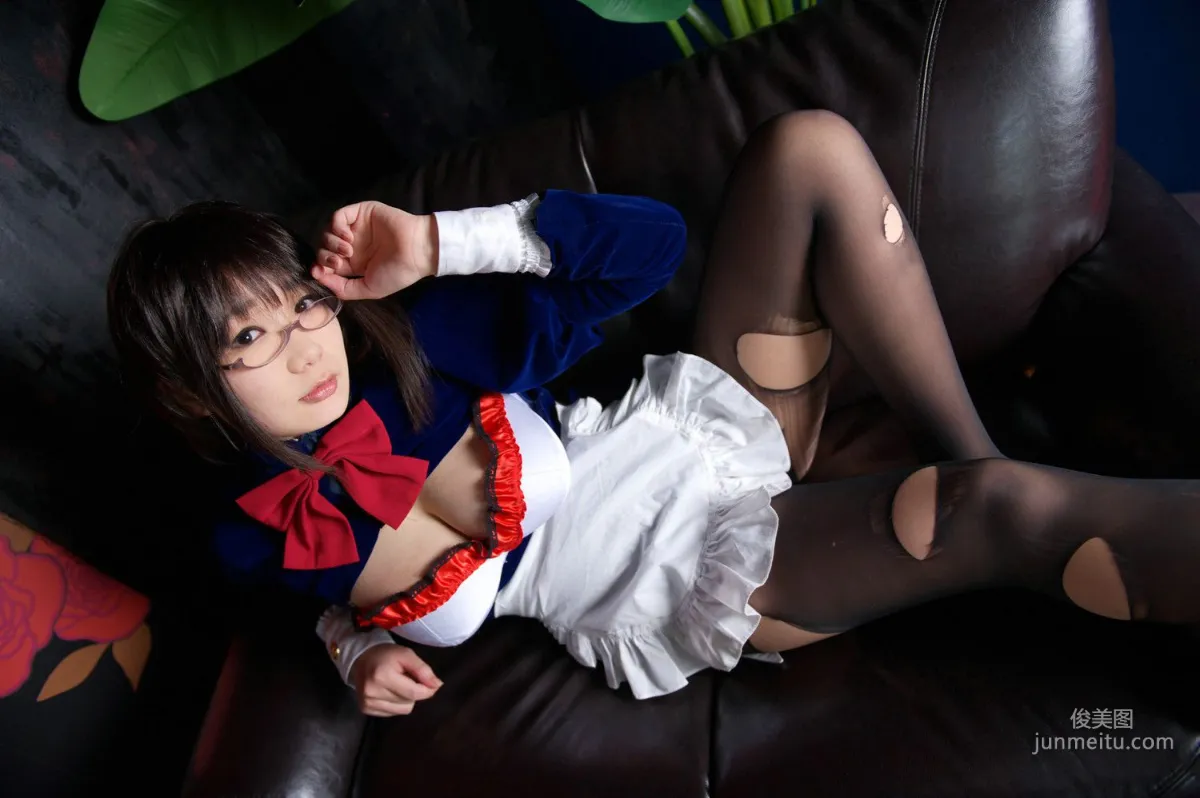 チョコボール向囲 《Unknown Character女仆眼鏡娘》 寫真集 78