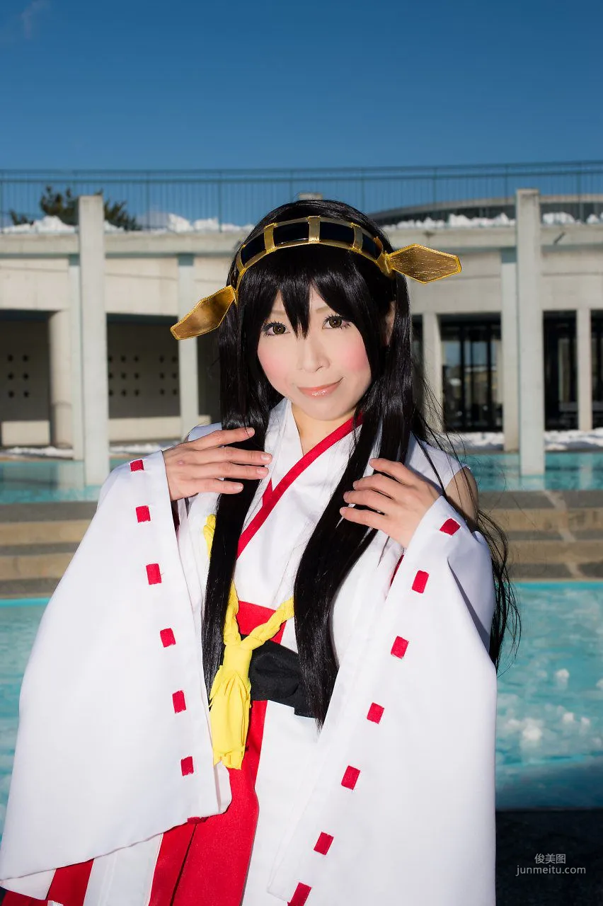 真白ゆき (Mashiro Yuki) 《Kantai Collection》Haruna 寫真集 15