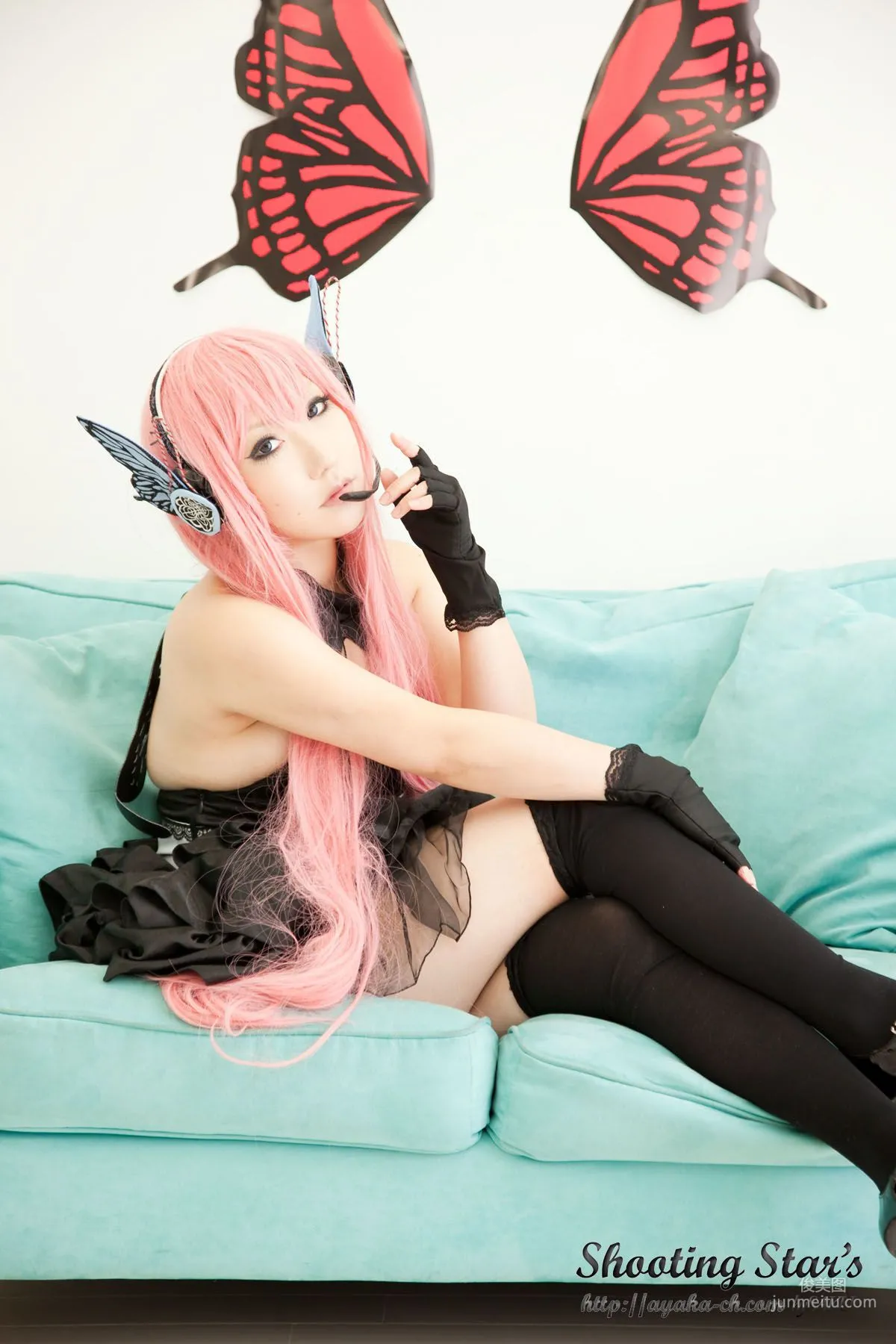 绫香 (Sakuサク) 《VOCALOID》 Megurine Luka [Shooting Star's] 寫真集 49