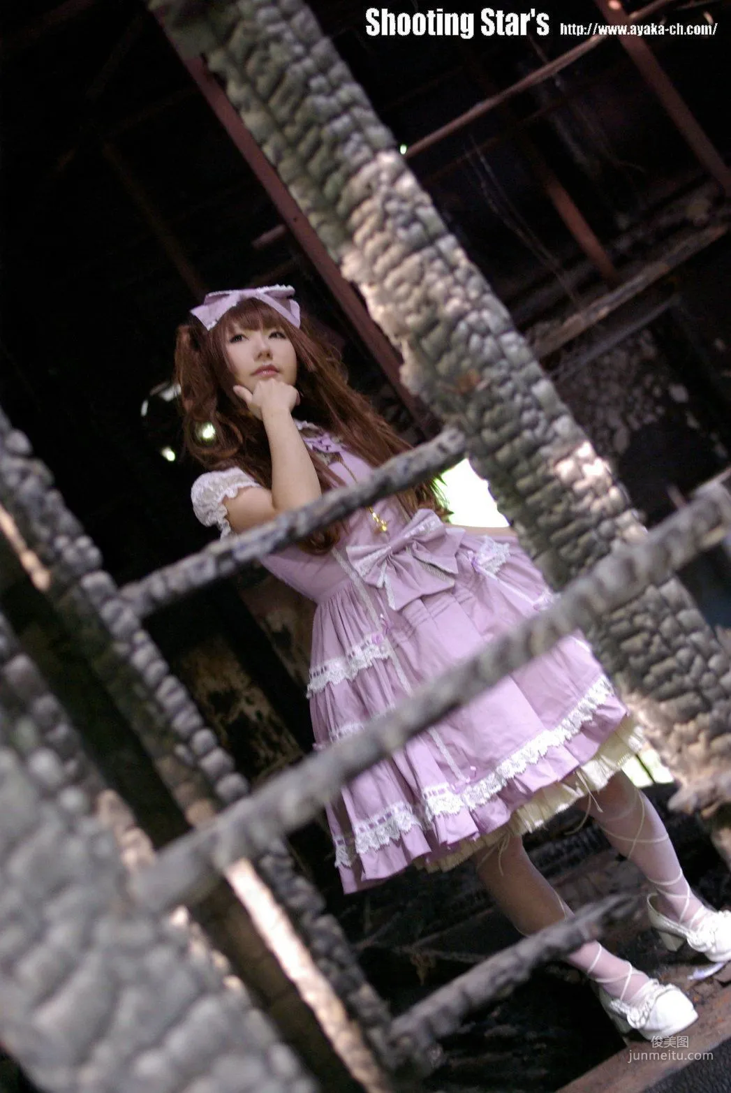 绫香 (Sakuサク) [Hana-Ori] Gothic Lolita 寫真集 41