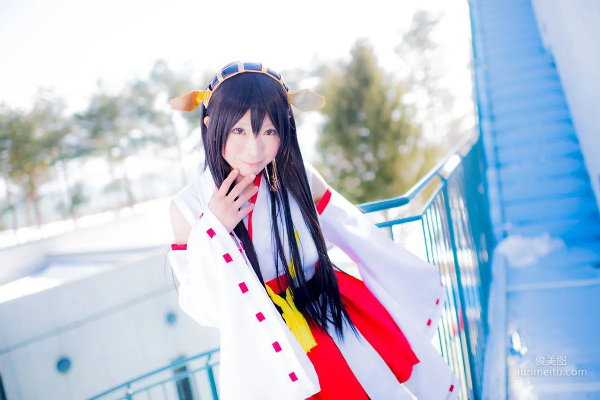 真白ゆき (Mashiro Yuki) 《Kantai Collection》Haruna 寫真集 40