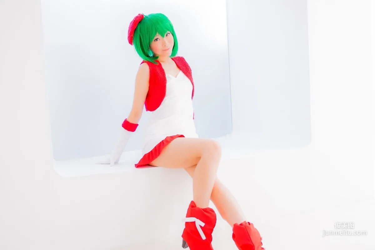 真白ゆき  コスプレ《Macros》Ranka Lee(Xmas ver.) 写真集82
