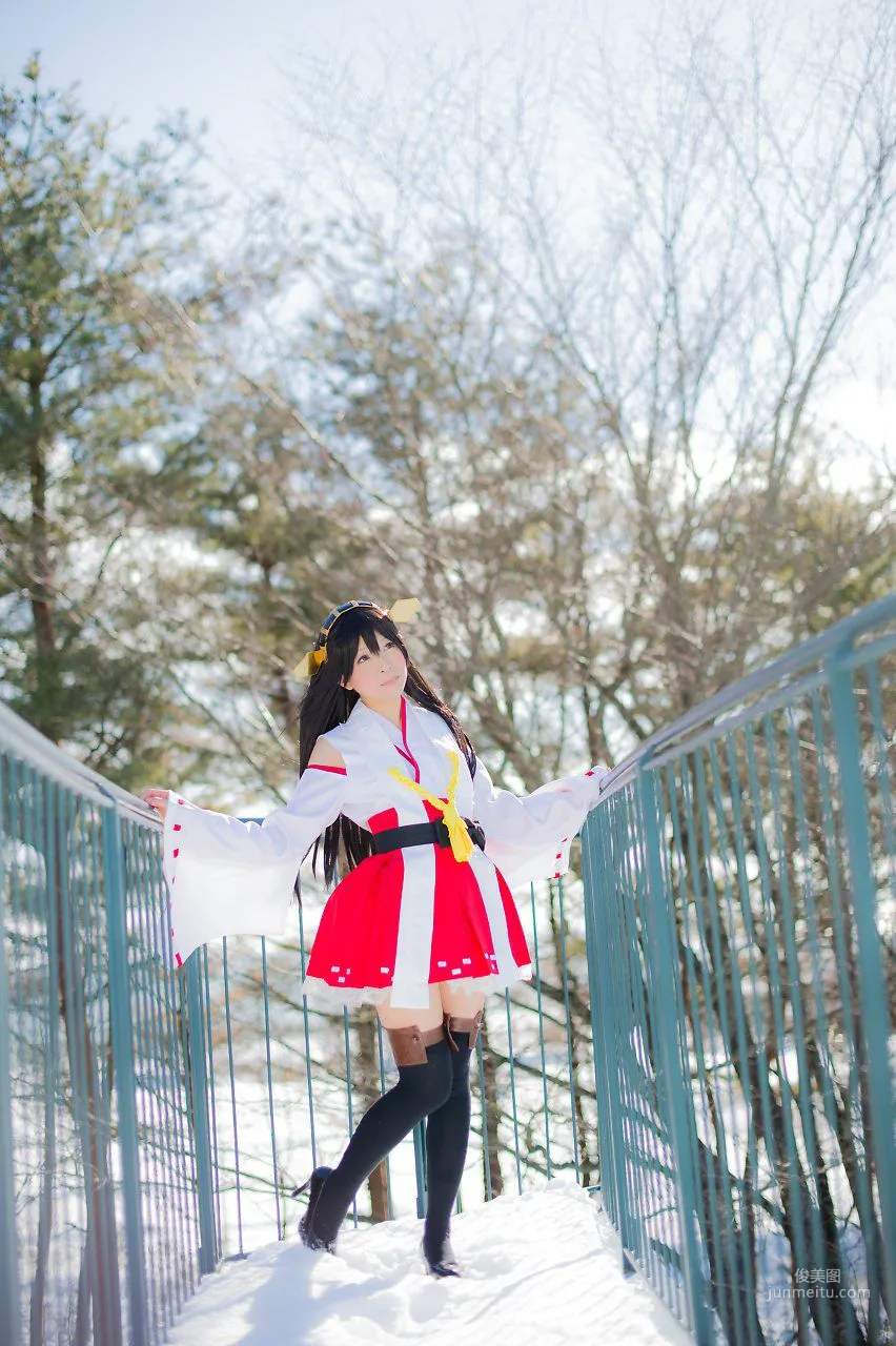 真白ゆき (Mashiro Yuki) 《Kantai Collection》Haruna 寫真集 45
