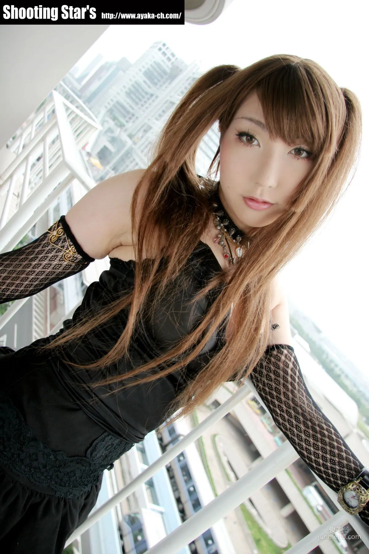 サク (绫香 Saku Ayaka) 《DEATH NOTE》Amane Misa(彌海砂) [Shooting Star's] 寫真集 32