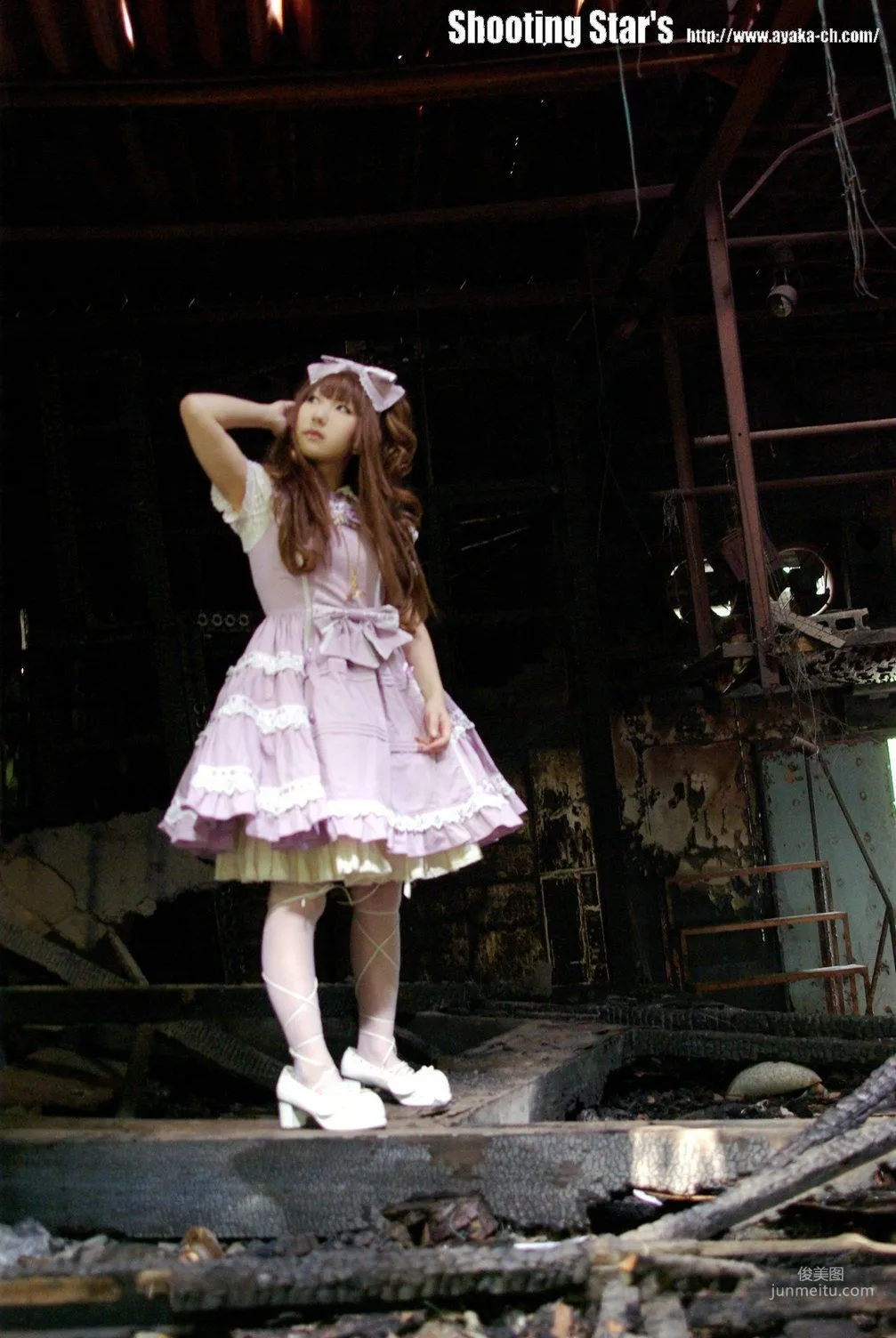 绫香 (Sakuサク) [Hana-Ori] Gothic Lolita 寫真集 40