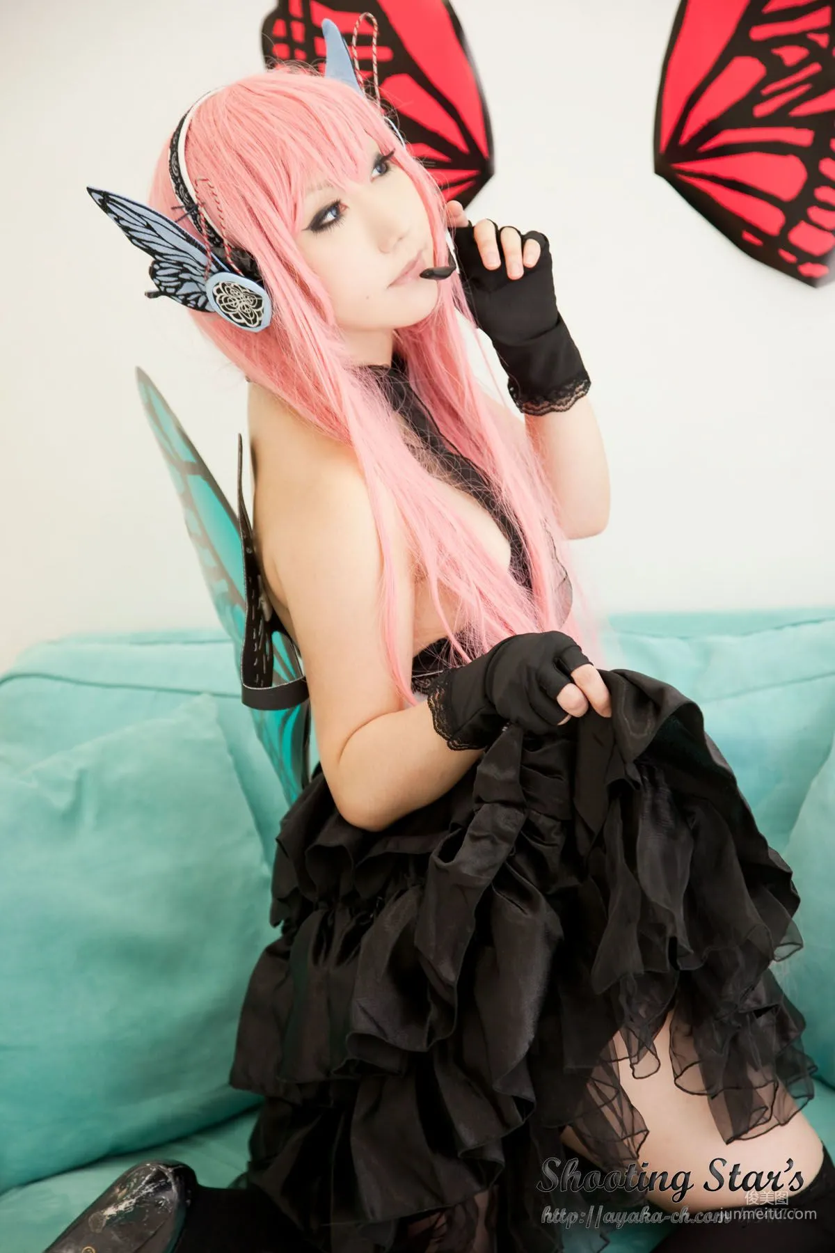 绫香 (Sakuサク) 《VOCALOID》 Megurine Luka [Shooting Star's] 寫真集 58