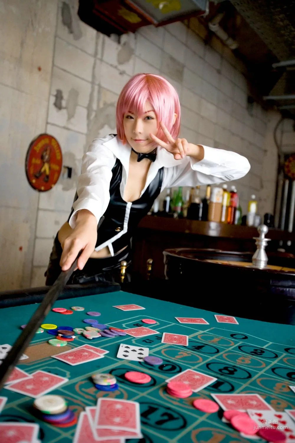 橘みなみ (Tachibana Minami) 《賭場少女》理歐・羅倫斯 3Sets 寫真集 27