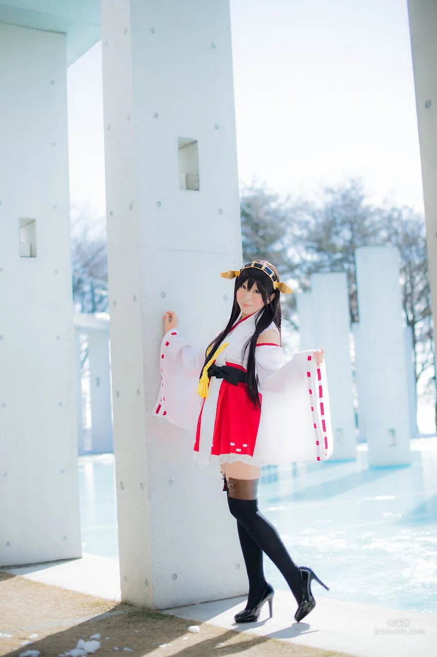 真白ゆき (Mashiro Yuki) 《Kantai Collection》Haruna 寫真集 79