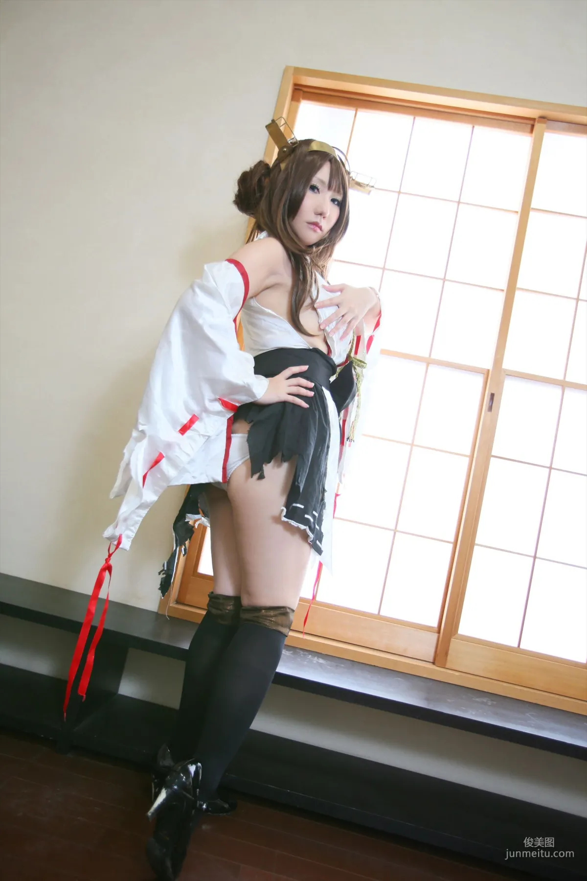 绫香 (Sakuサク) 《Kantai Collection》Kongou 第二部 [Shooting Star's] 寫真集 31