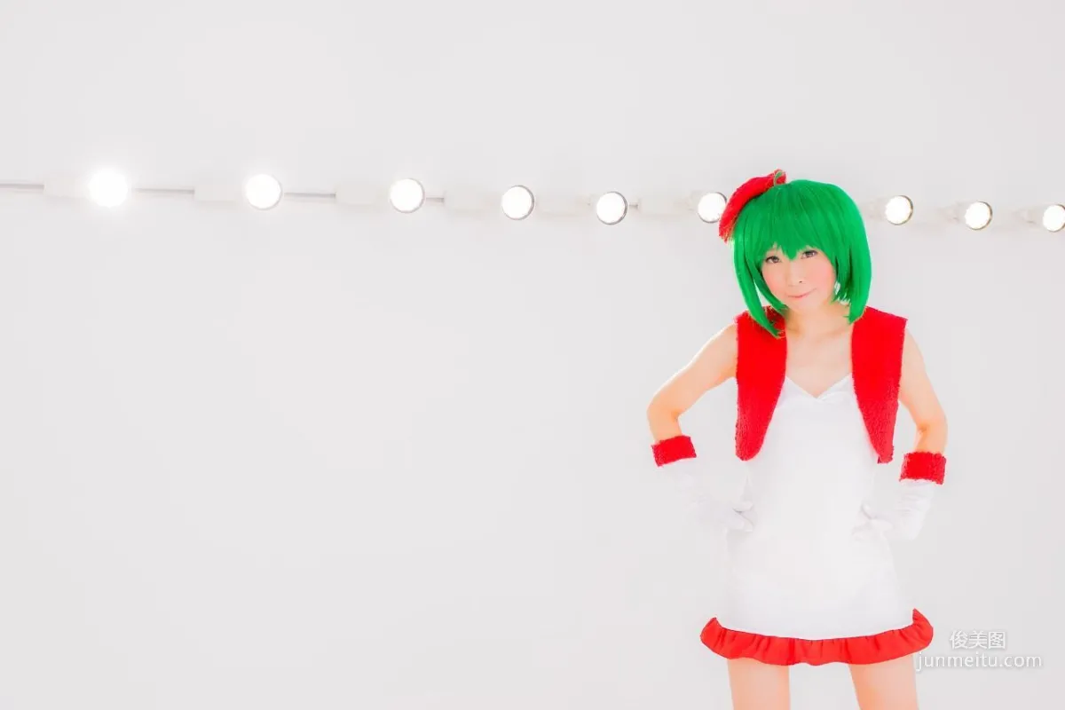 真白ゆき  コスプレ《Macros》Ranka Lee(Xmas ver.) 写真集84