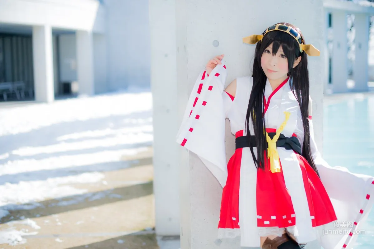 真白ゆき (Mashiro Yuki) 《Kantai Collection》Haruna 寫真集 81