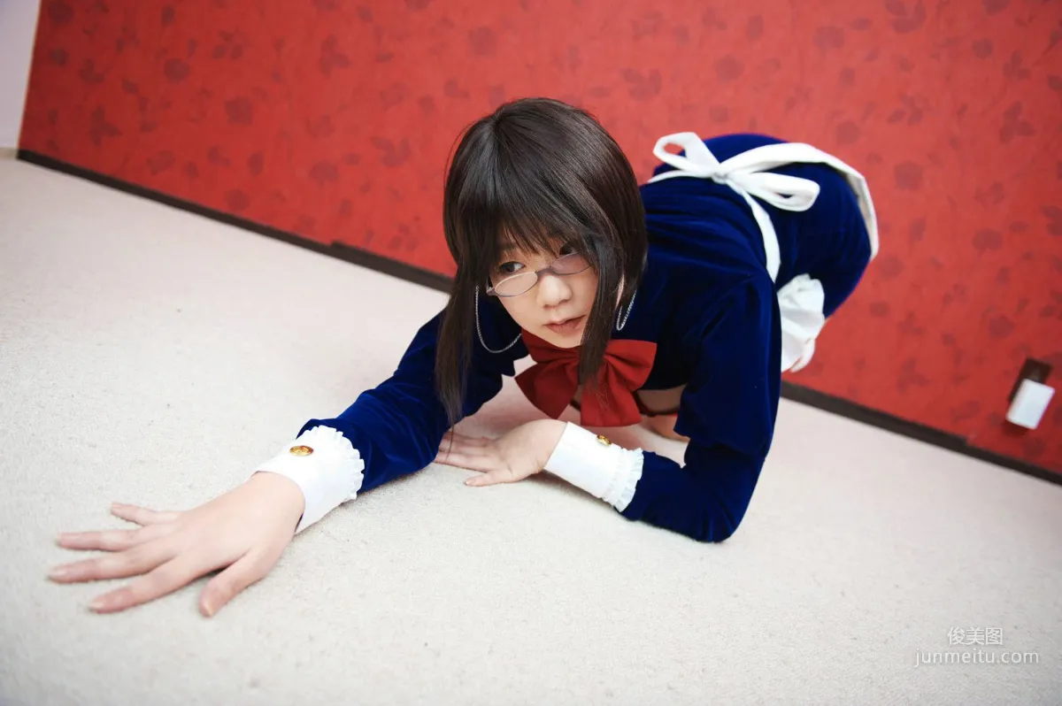 チョコボール向囲 《Unknown Character女仆眼鏡娘》 寫真集 45