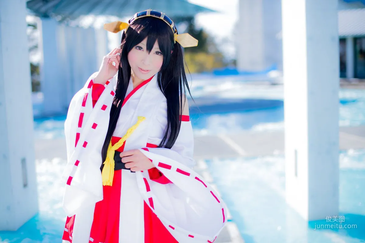 真白ゆき (Mashiro Yuki) 《Kantai Collection》Haruna 寫真集 56