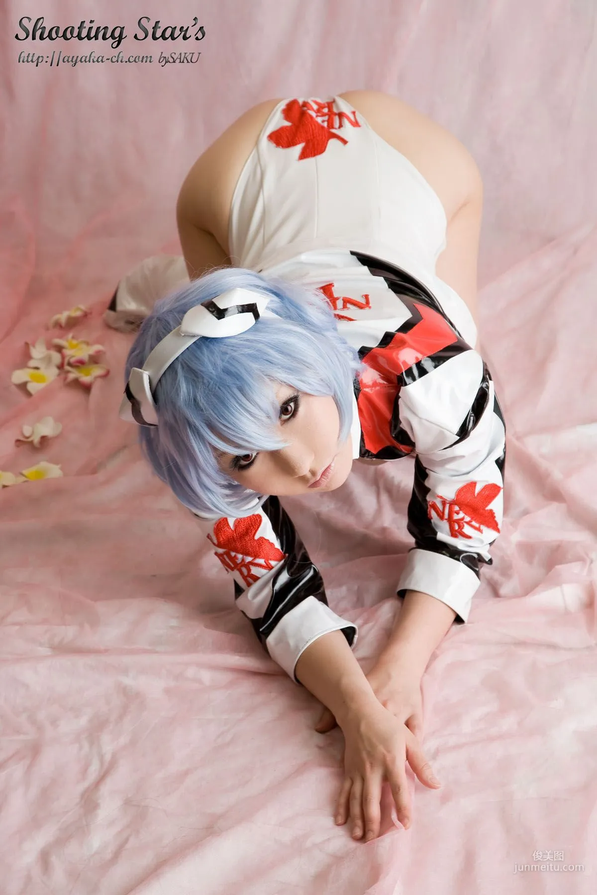 绫香 (Saku サク) 《新世紀エヴァンゲリオン》Rei Ayanami 寫真集 75