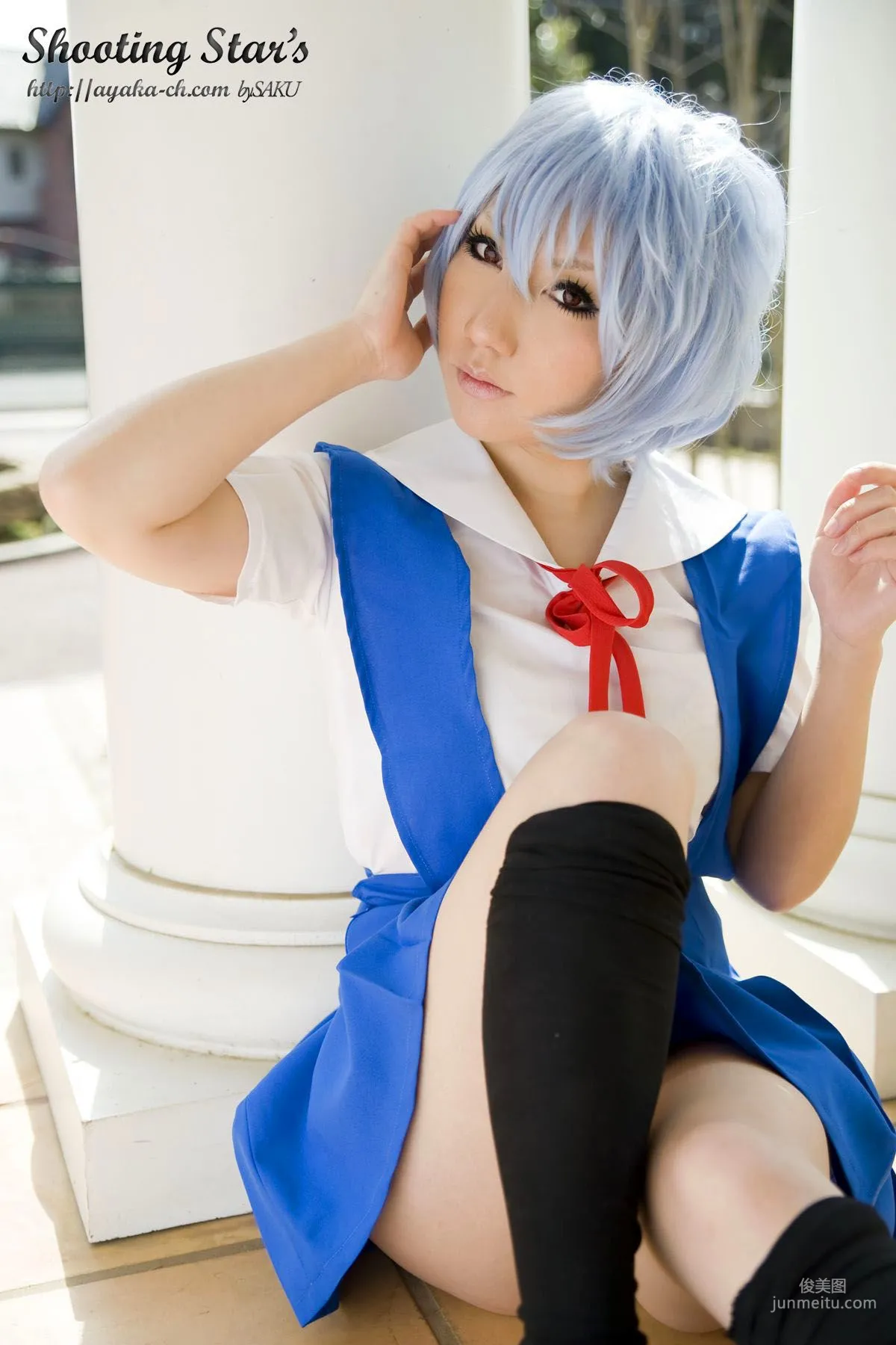 サク (绫香) 《Shinseiki Evangelion》Ayanami Rei [Shooting Star's] 寫真集 47