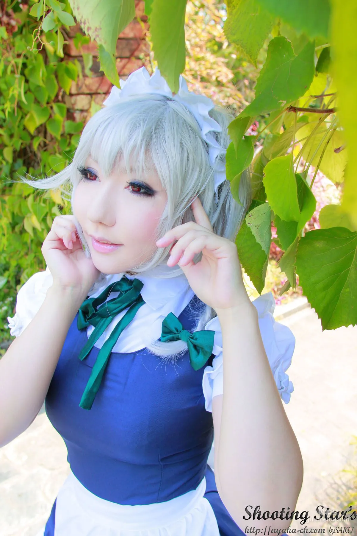 绫香サク (サク綾香 Saku Ayaka)《東方Project》Izayoi Sakuya + Patchouli Knowledge [Shooting Star's] 寫真集 58