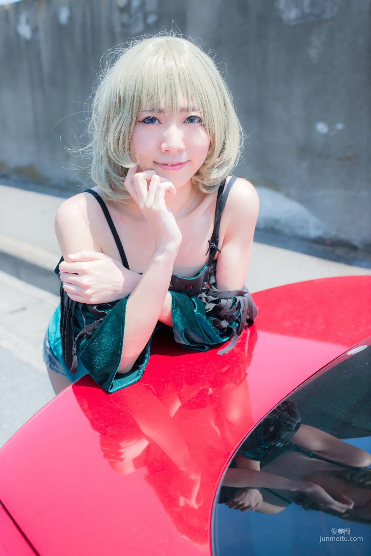 Ayane(あやね) 《Idolmaster》Takagaki Kaede(高垣楓) [Wolf Fang!!] 寫真集 32