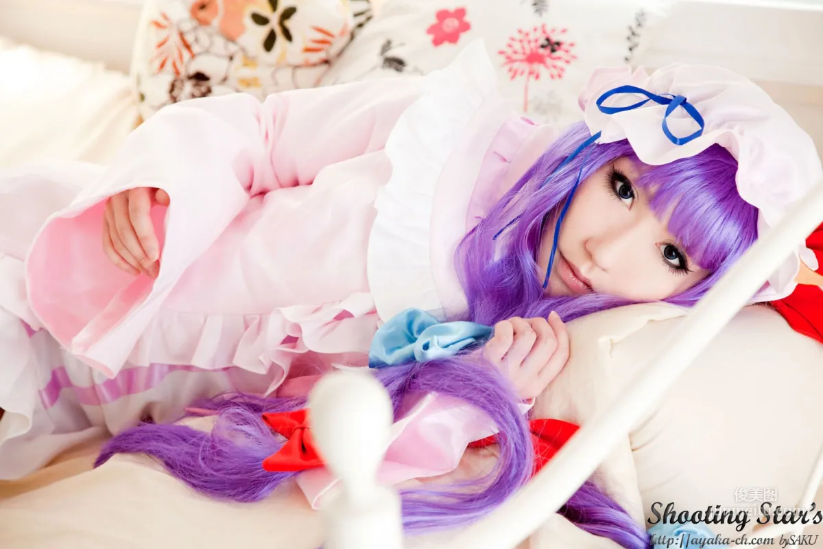 绫香サク (サク綾香 Saku Ayaka)《東方Project》Izayoi Sakuya + Patchouli Knowledge [Shooting Star's] 寫真集 38