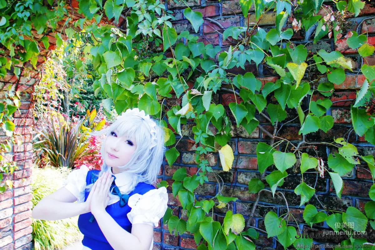 绫香サク (サク綾香 Saku Ayaka)《東方Project》Izayoi Sakuya + Patchouli Knowledge [Shooting Star's] 寫真集 96