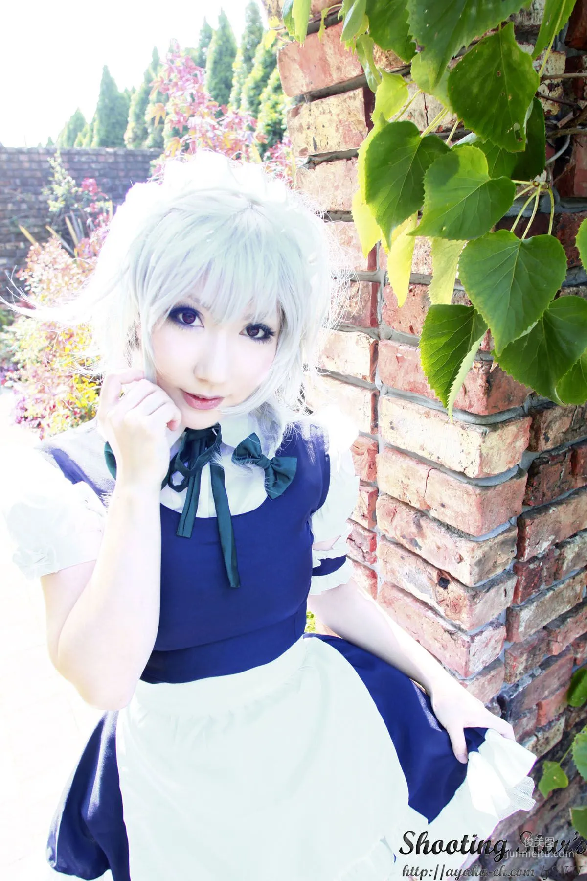 绫香サク (サク綾香 Saku Ayaka)《東方Project》Izayoi Sakuya + Patchouli Knowledge [Shooting Star's] 寫真集 95
