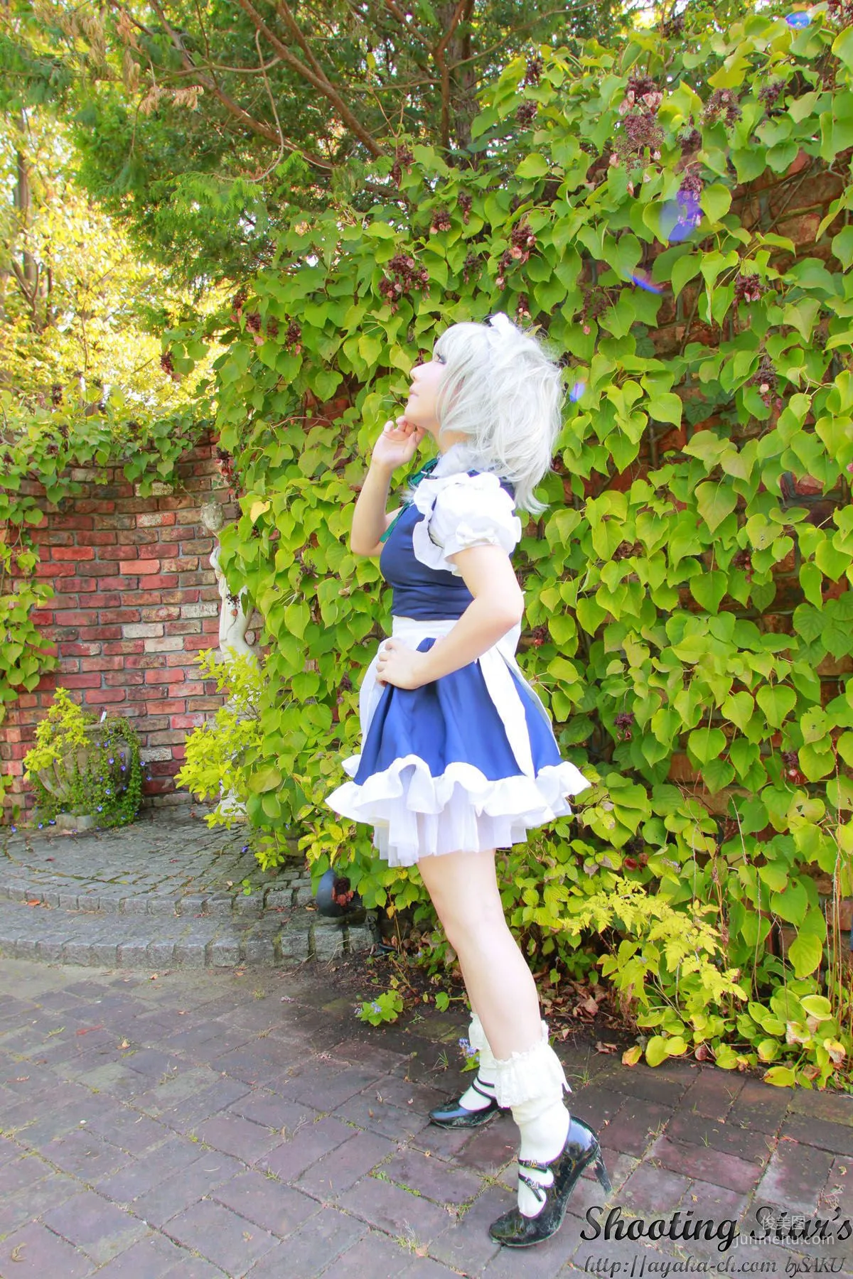 绫香サク (サク綾香 Saku Ayaka)《東方Project》Izayoi Sakuya + Patchouli Knowledge [Shooting Star's] 寫真集 100