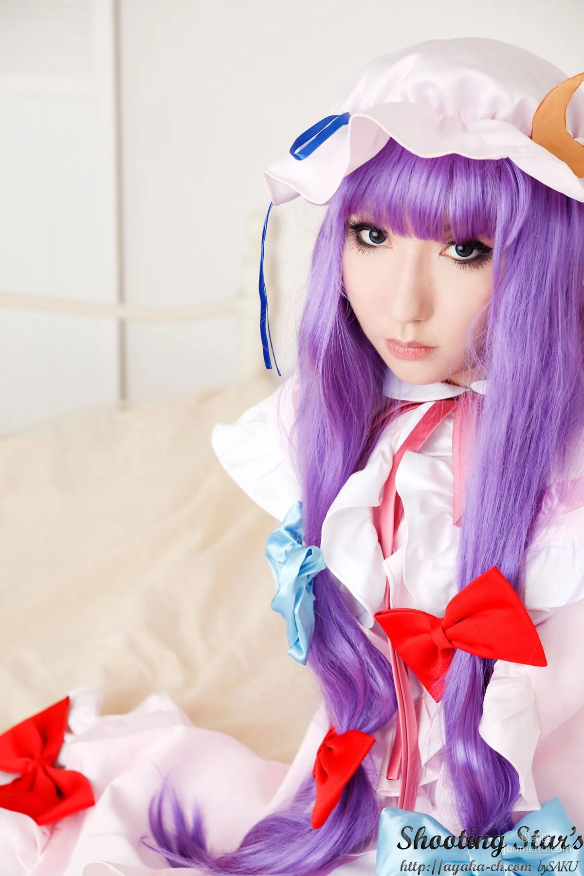 绫香サク (サク綾香 Saku Ayaka)《東方Project》Izayoi Sakuya + Patchouli Knowledge [Shooting Star's] 寫真集 2