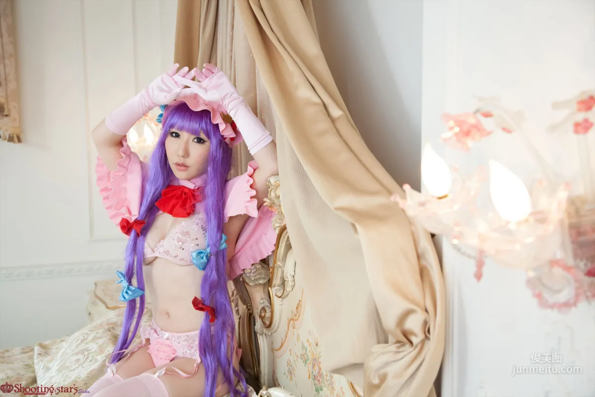绫香サク (サク綾香 Saku Ayaka) 《東方Project》Patchouli Knowledge [Shooting Star's] 写真集23