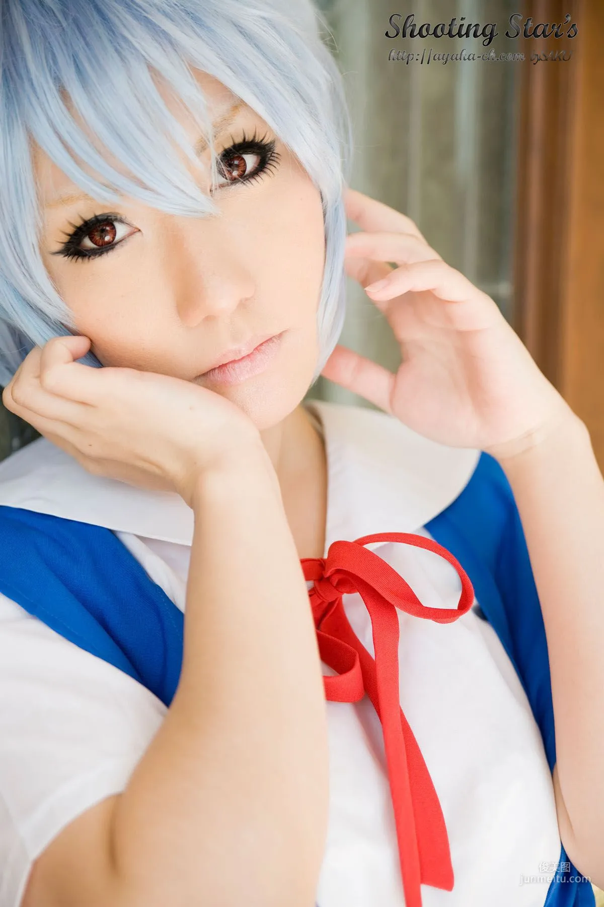 绫香 (Saku サク) 《新世紀エヴァンゲリオン》Rei Ayanami 寫真集 119
