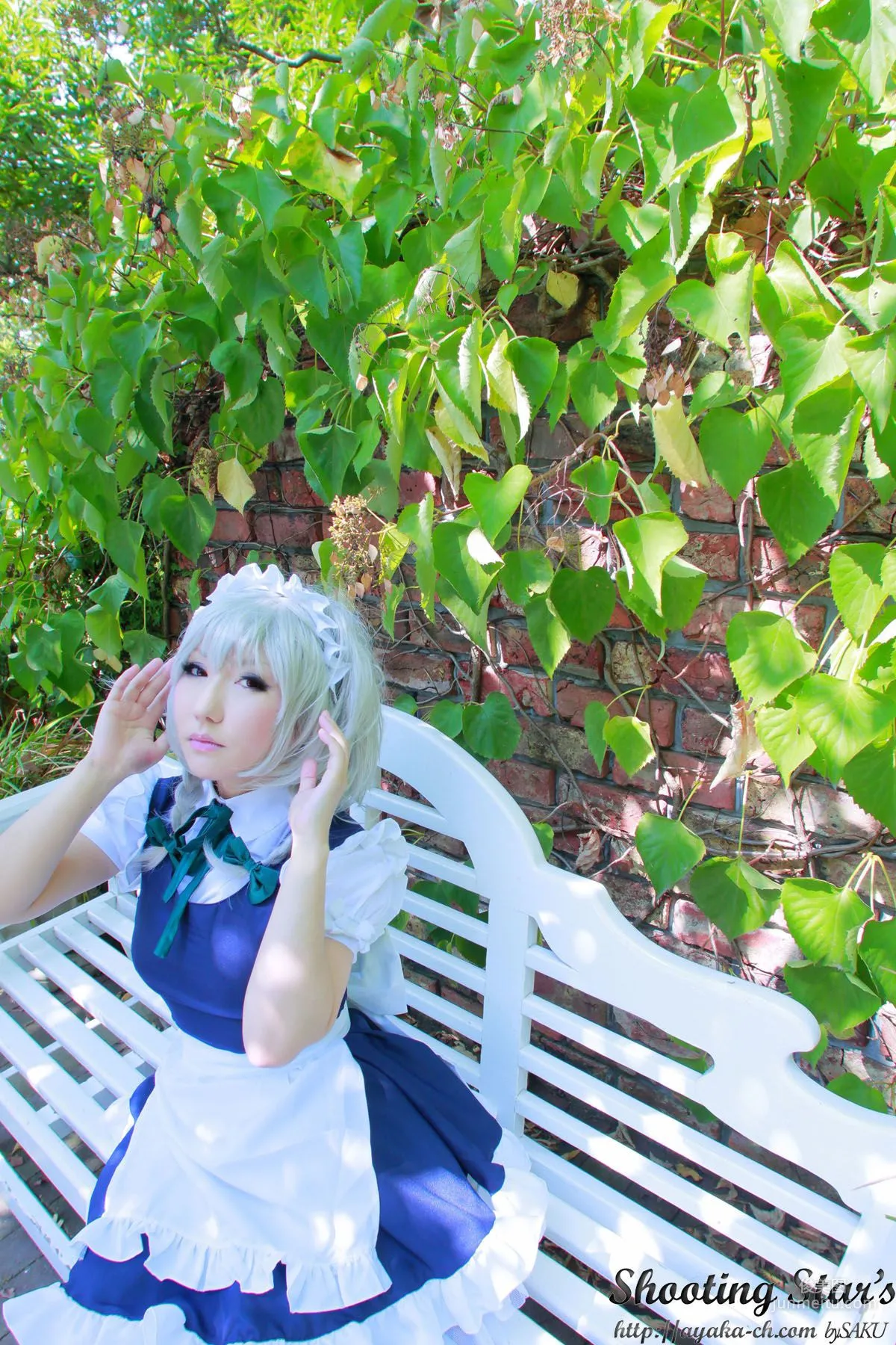 绫香サク (サク綾香 Saku Ayaka)《東方Project》Izayoi Sakuya + Patchouli Knowledge [Shooting Star's] 寫真集 61