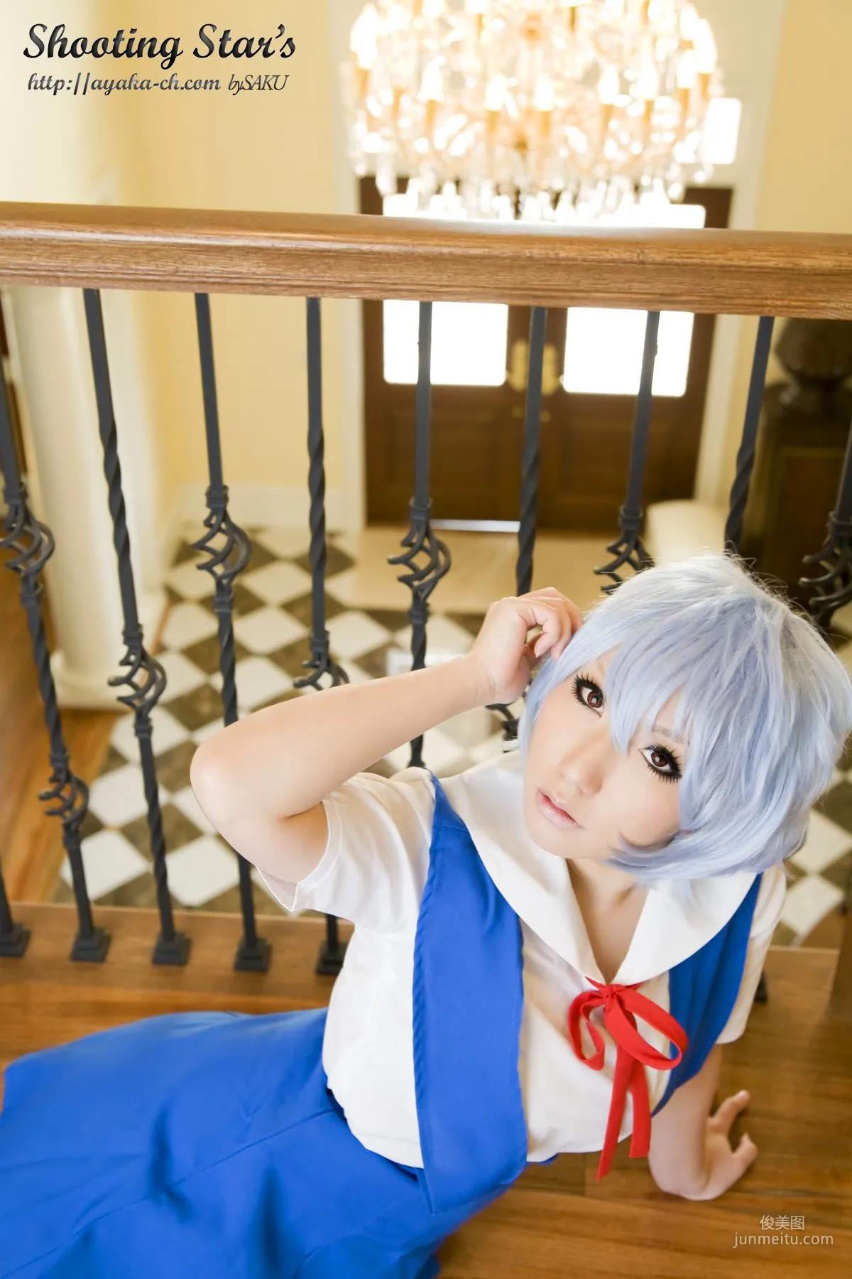 绫香 (Saku サク) 《新世紀エヴァンゲリオン》Rei Ayanami 寫真集 109