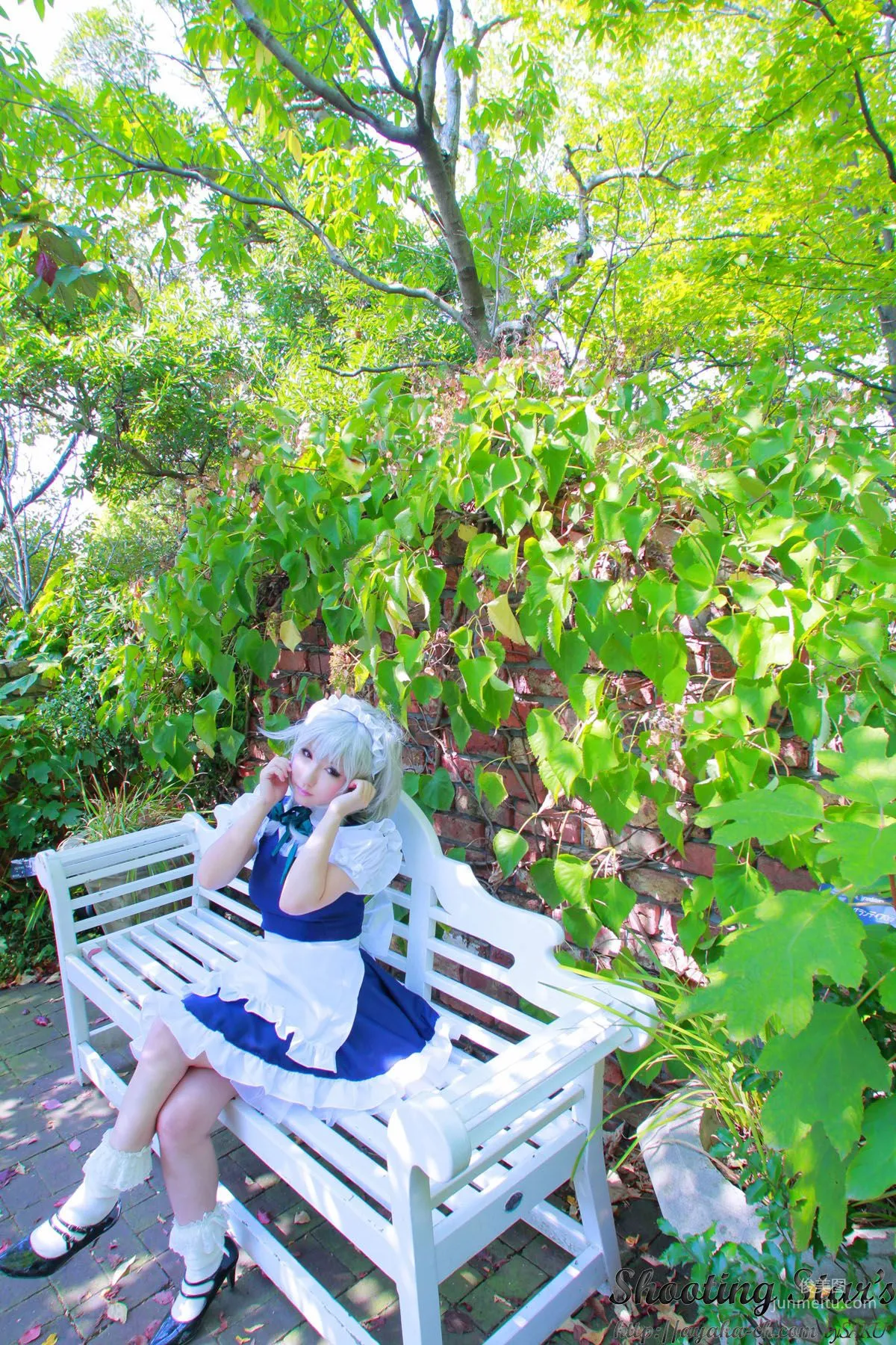绫香サク (サク綾香 Saku Ayaka)《東方Project》Izayoi Sakuya + Patchouli Knowledge [Shooting Star's] 寫真集 64