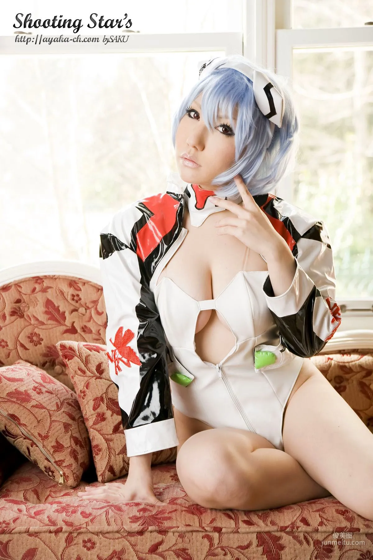 绫香 (Saku サク) 《新世紀エヴァンゲリオン》Rei Ayanami 寫真集 38
