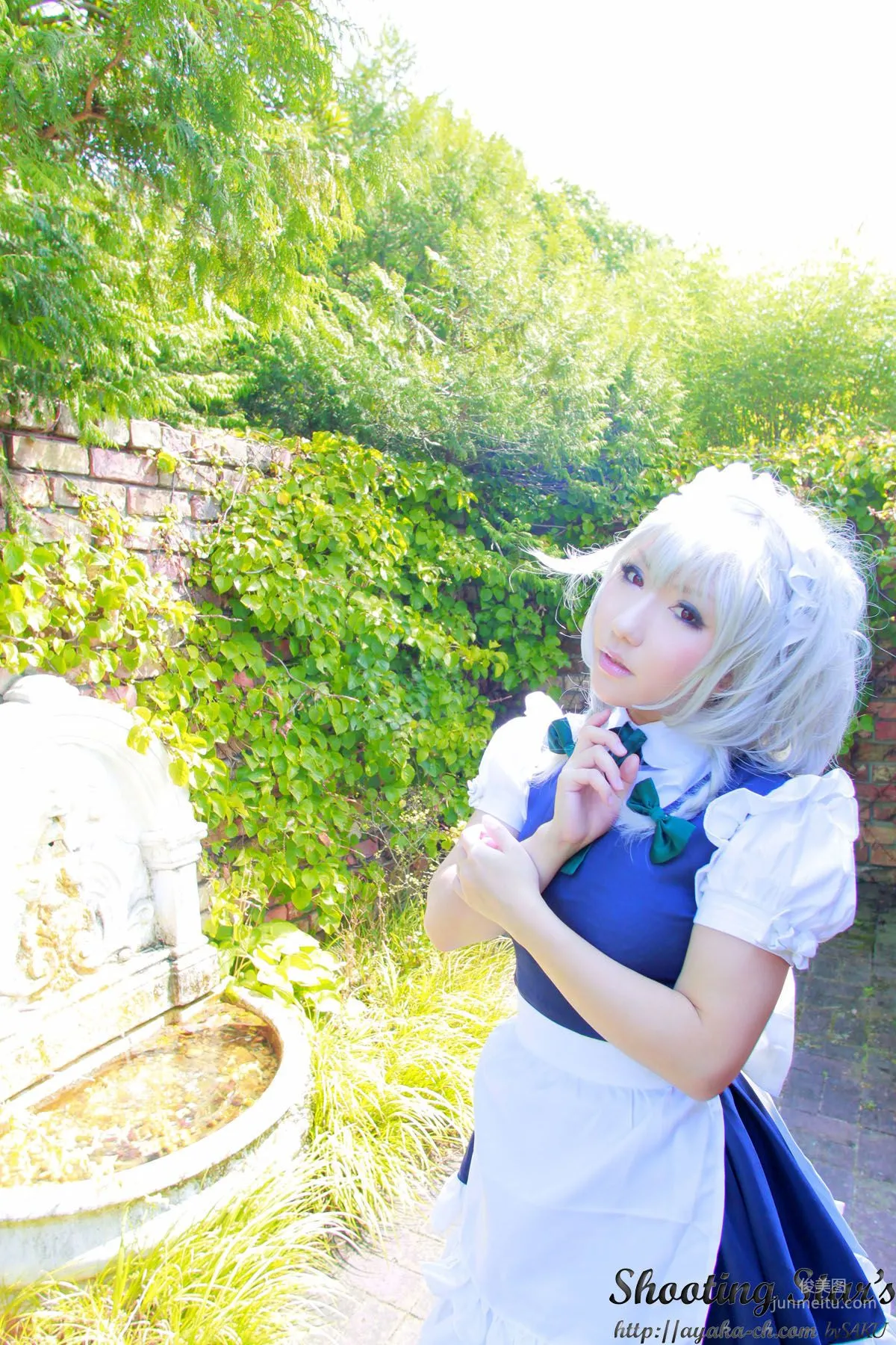 绫香サク (サク綾香 Saku Ayaka)《東方Project》Izayoi Sakuya + Patchouli Knowledge [Shooting Star's] 寫真集 67
