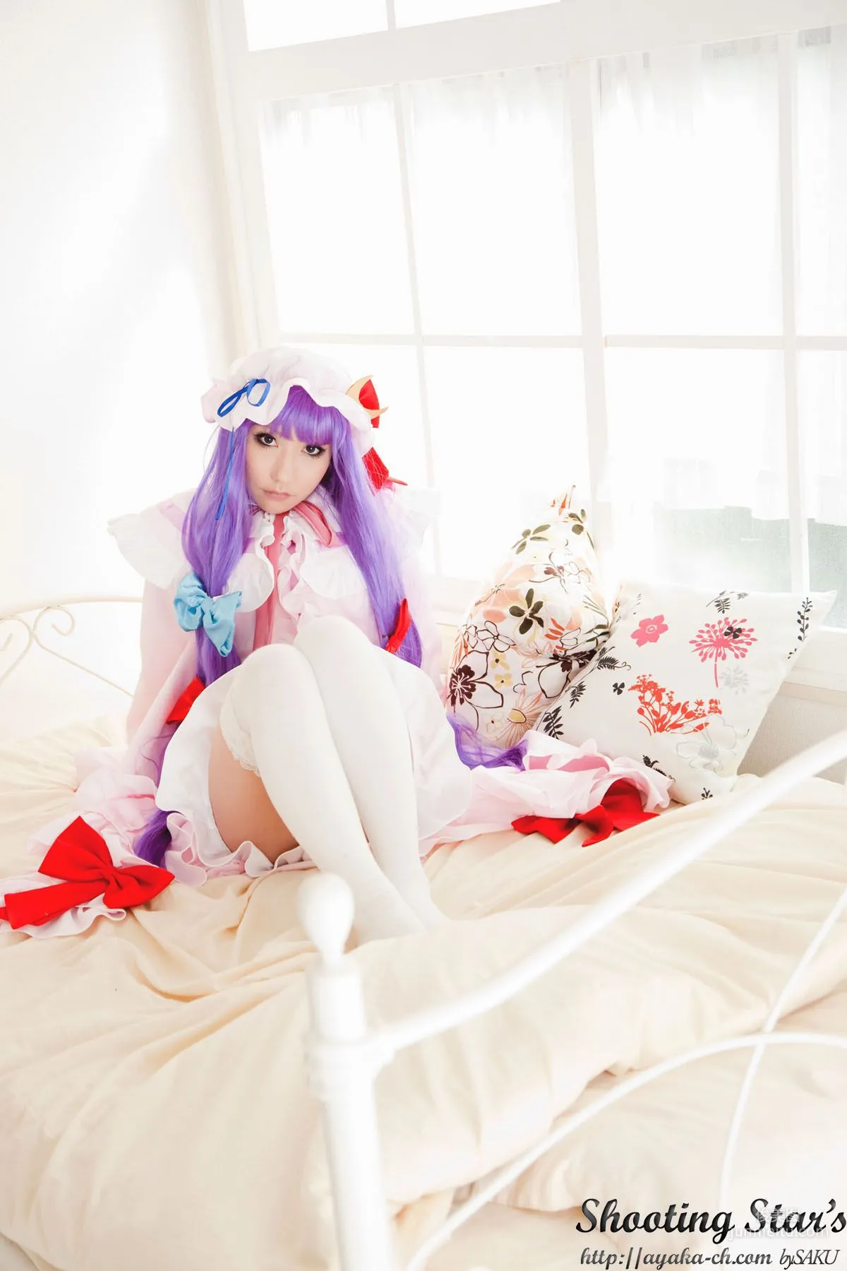 绫香サク (サク綾香 Saku Ayaka)《東方Project》Izayoi Sakuya + Patchouli Knowledge [Shooting Star's] 寫真集 32