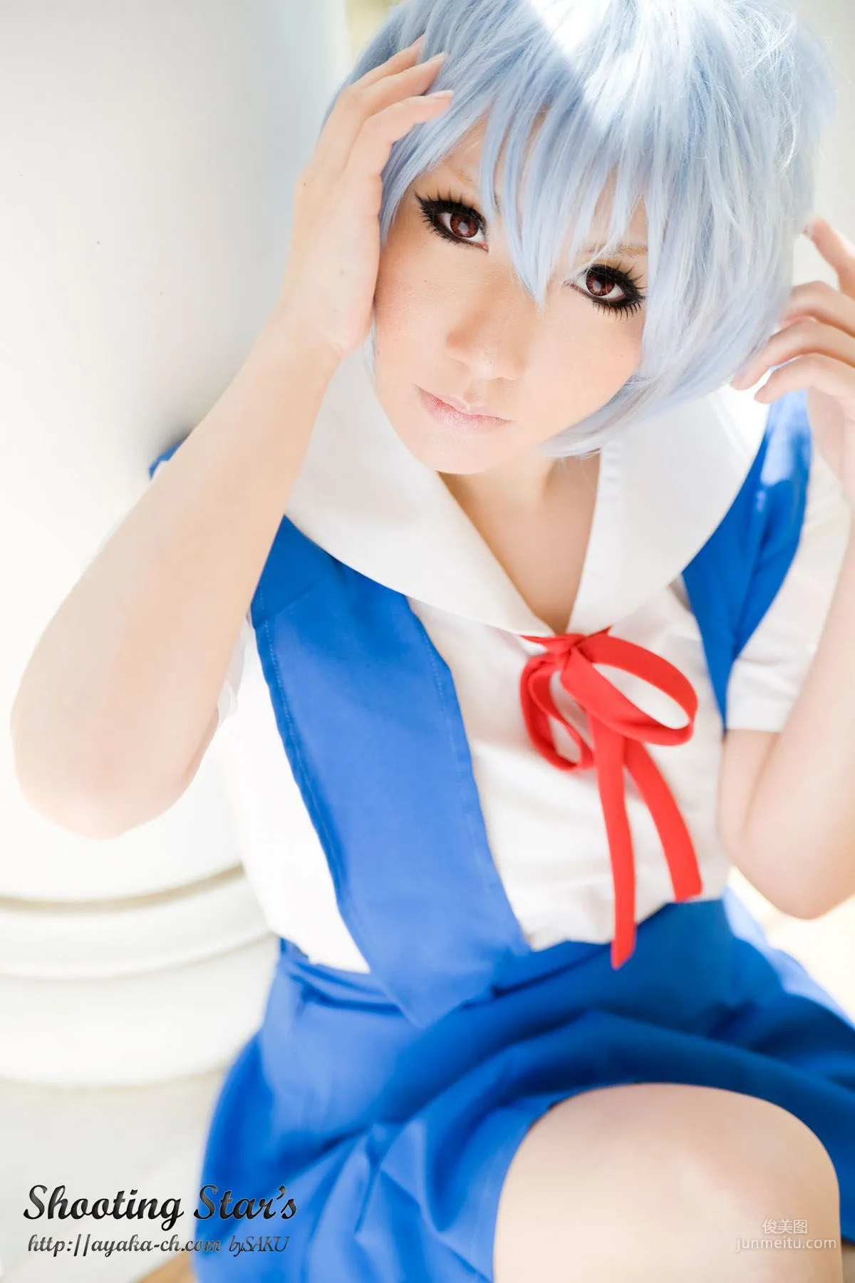 绫香 (Saku サク) 《新世紀エヴァンゲリオン》Rei Ayanami 寫真集 123