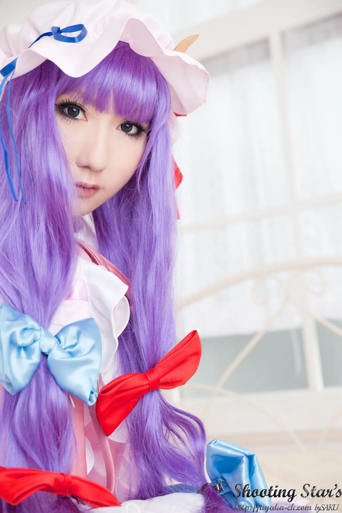 绫香サク (サク綾香 Saku Ayaka)《東方Project》Izayoi Sakuya + Patchouli Knowledge [Shooting Star's] 寫真集 5