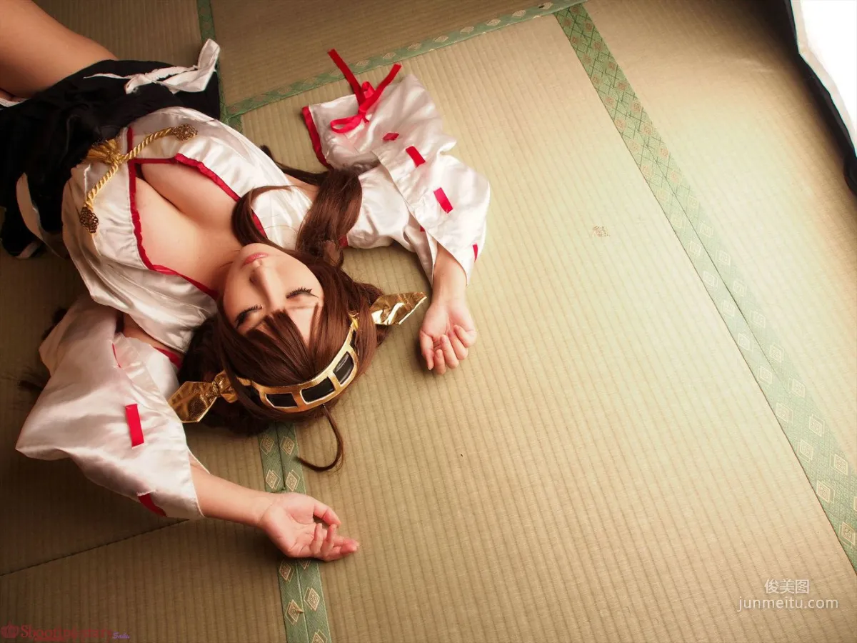 绫香サク (サク綾香 Saku Ayaka)《艦隊これくしょん》Kongou(金剛) 第三部 寫真集 50